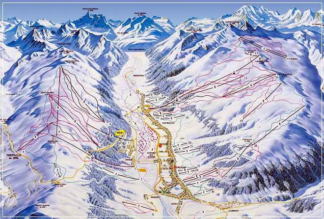 Skimap Livigno